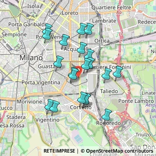 Mappa 20137 Milano MI, Italia (1.674)