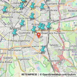 Mappa 20137 Milano MI, Italia (2.69733)