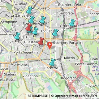 Mappa 20137 Milano MI, Italia (2.14455)