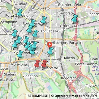 Mappa 20137 Milano MI, Italia (2.2995)