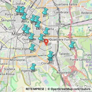 Mappa 20137 Milano MI, Italia (2.18941)