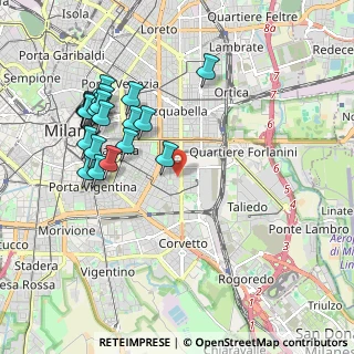 Mappa 20137 Milano MI, Italia (2.072)