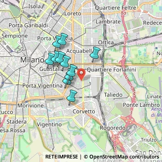 Mappa 20137 Milano MI, Italia (1.36636)