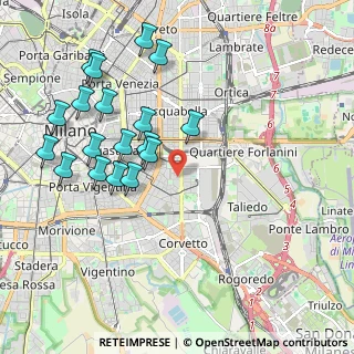 Mappa 20137 Milano MI, Italia (2.13889)