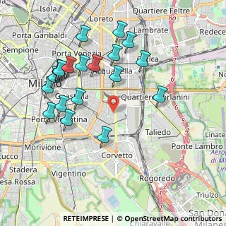Mappa 20137 Milano MI, Italia (2.0805)