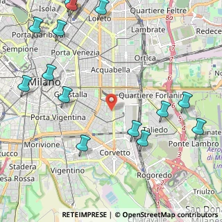Mappa 20137 Milano MI, Italia (2.92929)