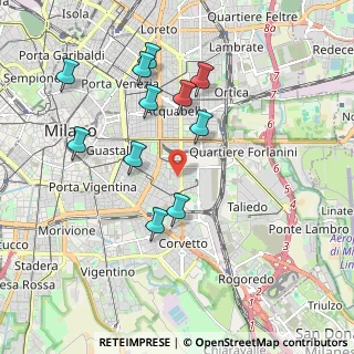 Mappa 20137 Milano MI, Italia (1.90273)