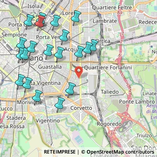 Mappa 20137 Milano MI, Italia (2.5755)