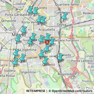 Mappa 20137 Milano MI, Italia (1.9895)