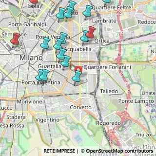 Mappa 20137 Milano MI, Italia (2.50294)