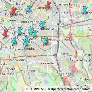 Mappa 20137 Milano MI, Italia (2.63692)