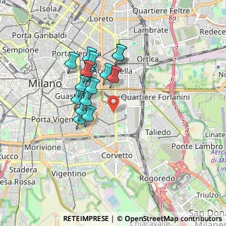 Mappa 20137 Milano MI, Italia (1.47625)