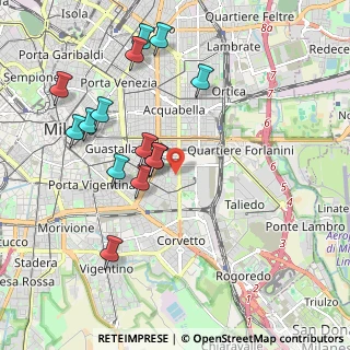 Mappa 20137 Milano MI, Italia (2.06143)