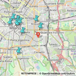 Mappa 20137 Milano MI, Italia (2.61182)