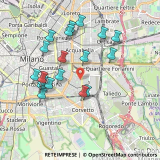 Mappa Via degli Etruschi, 20137 Milano MI, Italia (2.015)