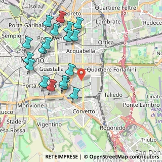 Mappa Via degli Etruschi, 20137 Milano MI, Italia (2.24333)