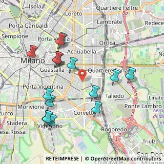 Mappa 20137 Milano MI, Italia (2.09813)