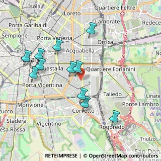 Mappa 20137 Milano MI, Italia (1.95545)