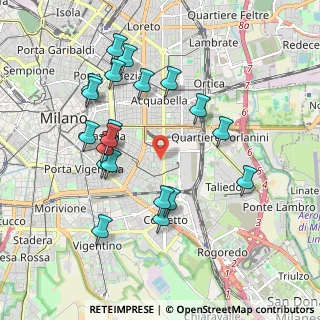 Mappa 20137 Milano MI, Italia (1.939)
