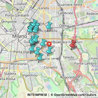 Mappa 20137 Milano MI, Italia (1.702)