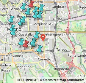 Mappa 20137 Milano MI, Italia (2.24333)