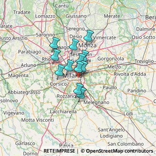Mappa 20137 Milano MI, Italia (8.29333)