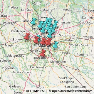 Mappa 20137 Milano MI, Italia (10.21895)