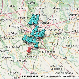 Mappa 20137 Milano MI, Italia (9.9085)