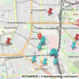 Mappa 20137 Milano MI, Italia (1.25385)