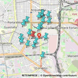 Mappa 20137 Milano MI, Italia (0.863)