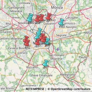 Mappa 20137 Milano MI, Italia (6.50933)