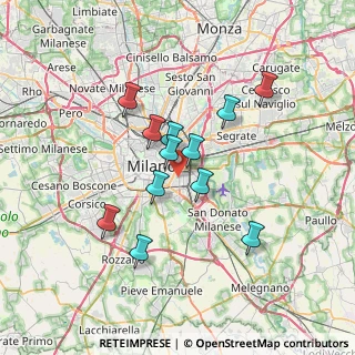 Mappa 20137 Milano MI, Italia (5.80833)