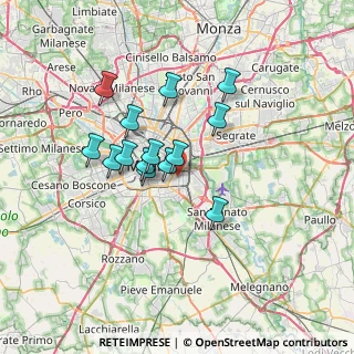 Mappa 20137 Milano MI, Italia (5.42429)