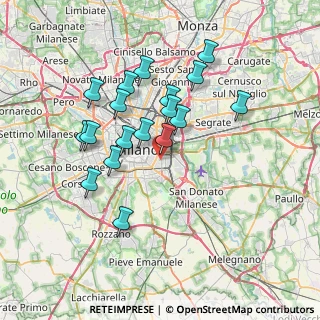 Mappa 20137 Milano MI, Italia (6.57778)