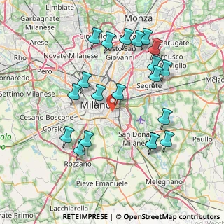 Mappa 20137 Milano MI, Italia (7.981)