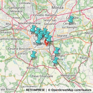 Mappa Via degli Etruschi, 20137 Milano MI, Italia (5.12667)