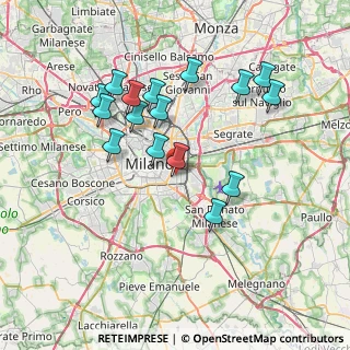 Mappa 20137 Milano MI, Italia (7.1225)