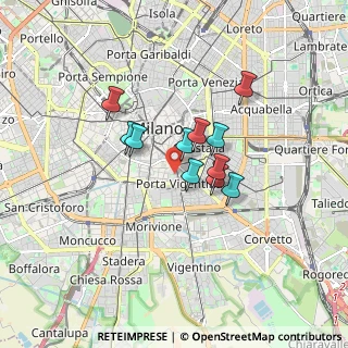 Mappa Via Quadronno, 20121 Milano MI, Italia (1.19)