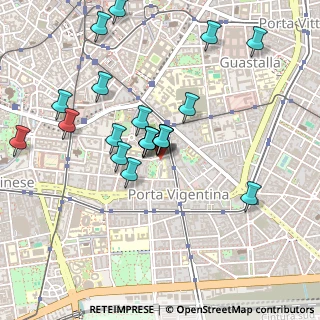 Mappa Via Quadronno, 20121 Milano MI, Italia (0.451)