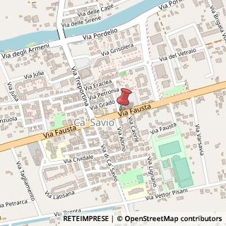 Mappa Via Fausta, 105, 30013 Cavallino-Treporti, Venezia (Veneto)