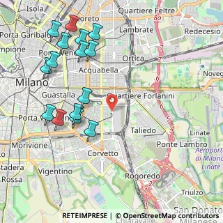 Mappa Via Gaspare Vismara, 20137 Milano MI, Italia (2.39667)