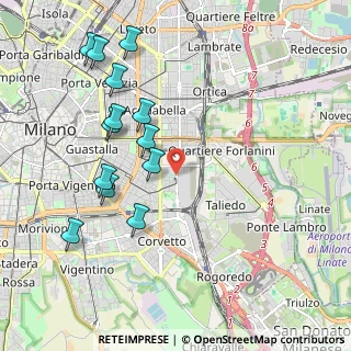 Mappa Via Gaspare Vismara, 20137 Milano MI, Italia (2.15077)