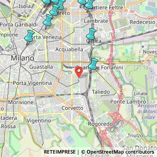Mappa Via Gaspare Vismara, 20137 Milano MI, Italia (3.32545)