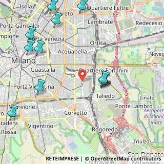Mappa Via Gaspare Vismara, 20137 Milano MI, Italia (2.57667)