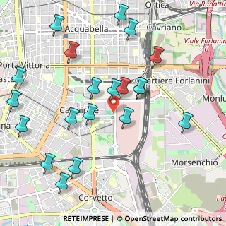 Mappa Via Gaspare Vismara, 20137 Milano MI, Italia (1.165)