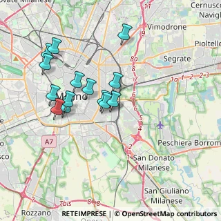 Mappa Via Gaspare Vismara, 20137 Milano MI, Italia (3.42929)