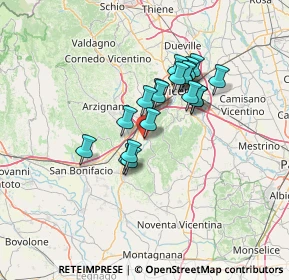Mappa Via Scamozzi, 36040 Brendola VI, Italia (10.18368)
