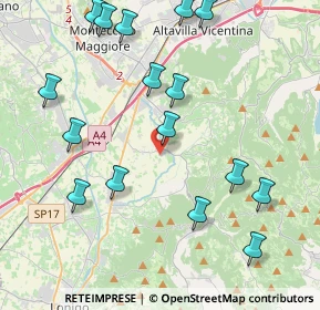 Mappa Via Scamozzi, 36040 Brendola VI, Italia (4.76375)