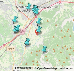 Mappa Via Scamozzi, 36040 Brendola VI, Italia (4.03133)