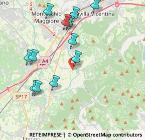 Mappa Via Scamozzi, 36040 Brendola VI, Italia (4.29583)